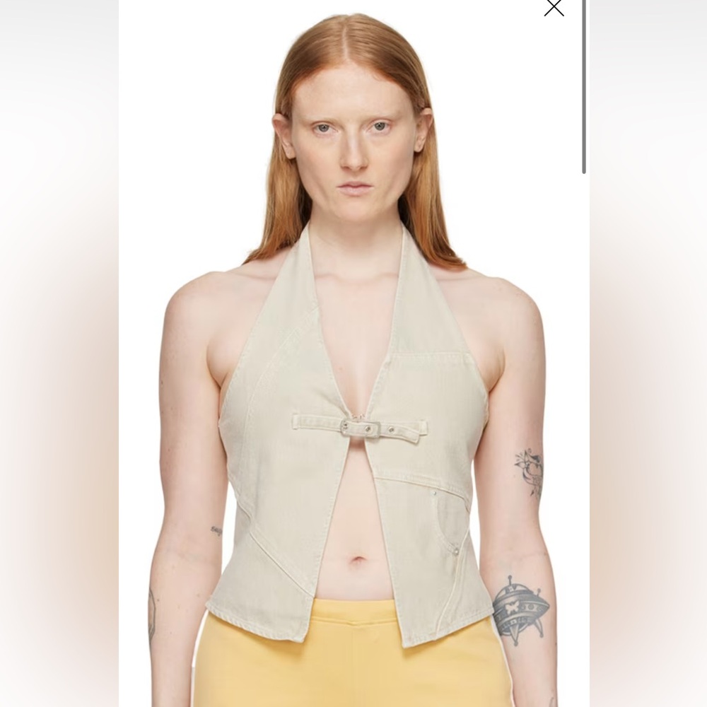 Gimaguas Denim Halter (Matching Set)